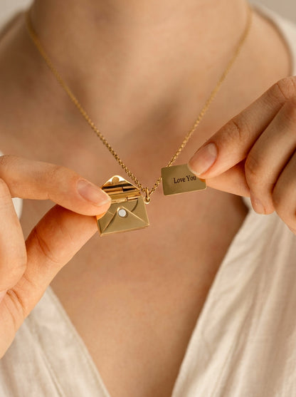 Love you Necklace - Perfect gift for her