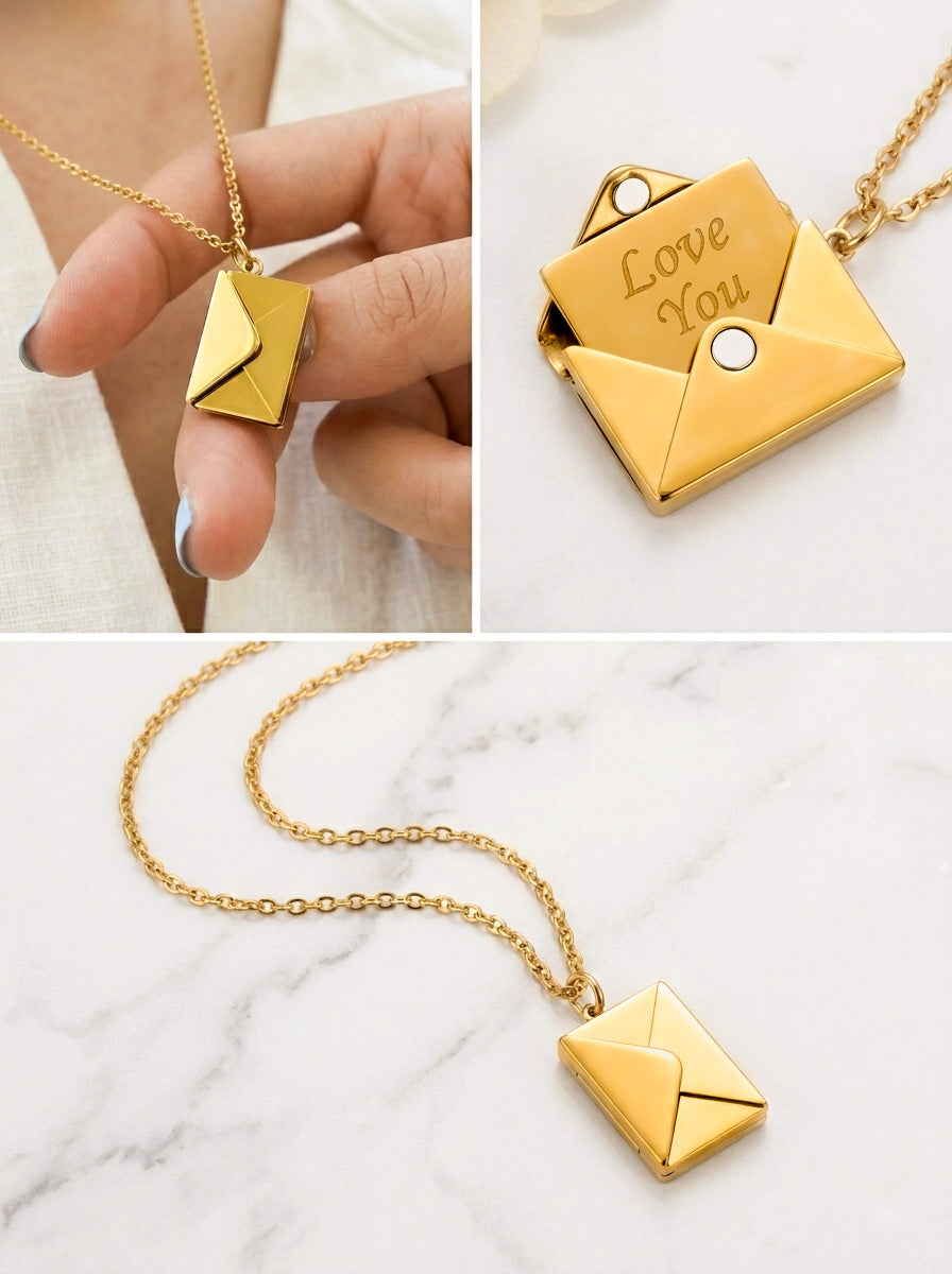 Love you Necklace - Perfect gift for her