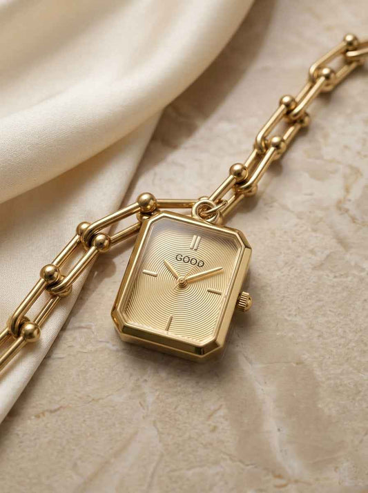 Gold Linkage Statement Watch