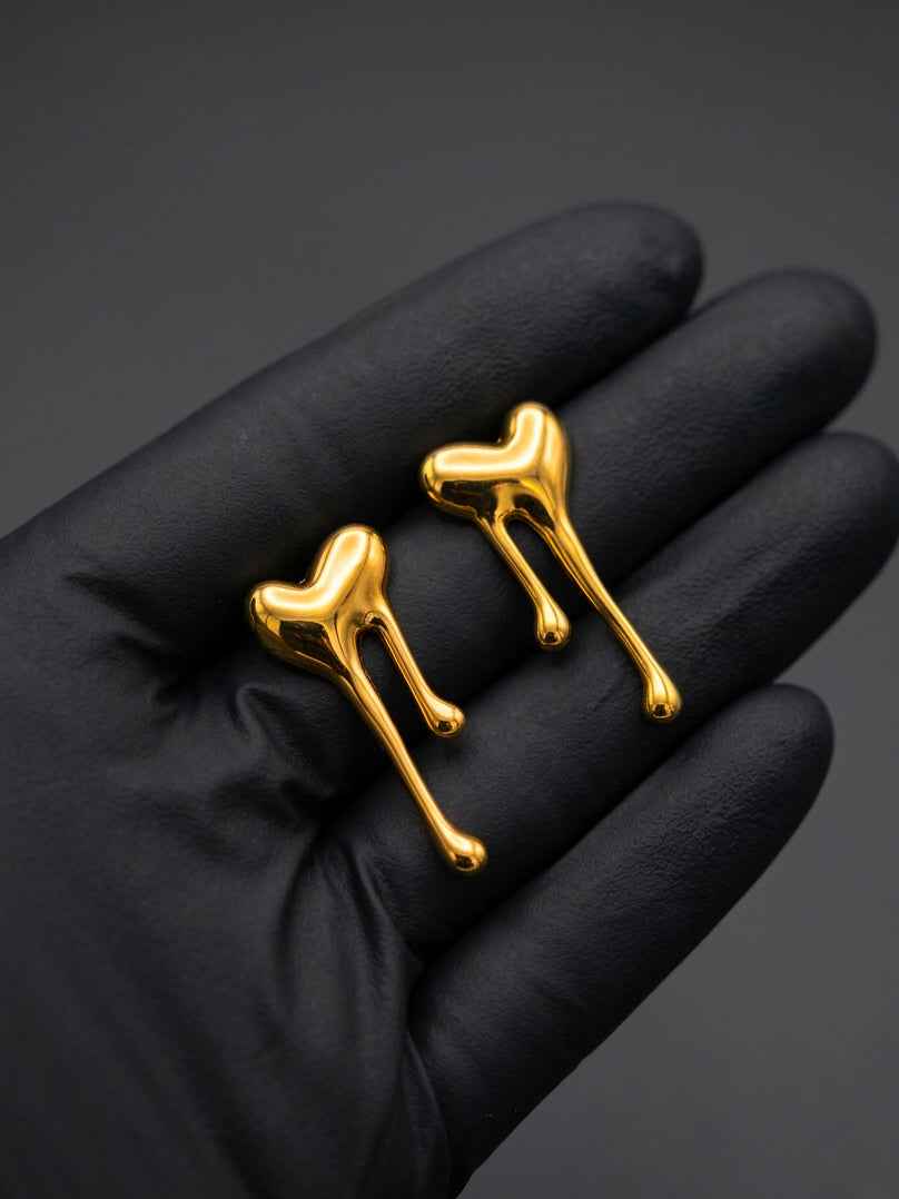 Melting Heart Earring